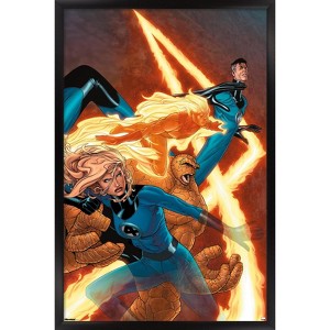 Trends International Marvel Publishing: Fantastic Four - Marvel Knights 4 #9 Framed Wall Poster Prints - 1 of 4