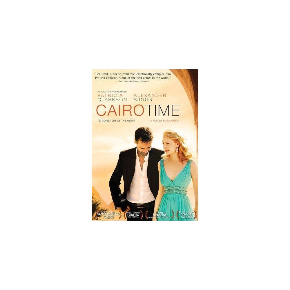 Cairo Time (DVD)(2010), Movies Moving and romantic love story about a chance encounter and brief and poignant romance between an American woman (Patricia Clarkson) and an Egyptian man (Alexander Siddig) set amongst the great sights and beauty of Egypt.