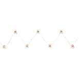 Northlight 10-Count LED Halloween Ghost Fairy Lights, 5.25ft, Copper Wire