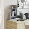 vidaXL Desk Organiser Grey Sonoma 19.3x7.9x20.7" Engineered wood - 3 of 4