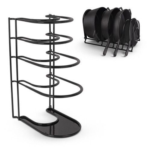 Cuisinel Pan Organizer - Silicone-Coated Non-Slip 15" Heavy Duty Skillet Rack - image 1 of 3