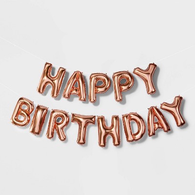 Balloon Fun Strings - Happy Birthday Letters, Primary