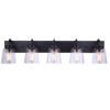 Craftmade Lighting Elsa 5 - Light Vanity in  Flat Black - 4 of 4