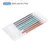 Unique Bargains 1mm Liquid Glitter Gel Pens Green/Brown/Black 9 Pcs - 3 of 4