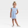 Toddler Girls' Short Sleeve Ribbed Dress - Cat & Jack™ - 3 of 3