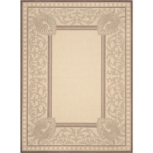 Courtyard CY2965 UV & Stain Resistant Non-Shedding Power Loomed Indoor/Outdoor Rugs - Safavieh - 1 of 4