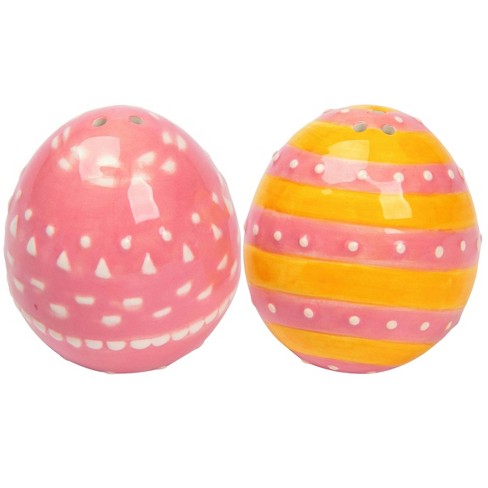 Transpac Easter Egg Dolomite Salt And Pepper Shakers Collectables ...