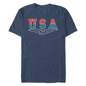 Men's Lost Gods Americana Swim T-Shirt - 1 of 4