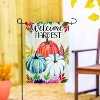 Evergreen Welcome Harvest Suede Garden Flag 12 x 18 Inches Indoor Outdoor Decor - image 3 of 4