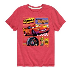 Boys' - Disney - Lightning McQueen Best Trophies Short Sleeve Graphic T-Shirt - 1 of 4