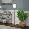 Hudson and Canal 62" Tall Floor Lamp with Fabric Shade - 4 of 4