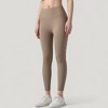 Anna-Kaci Active Women's High Waist Leggings with Side Pockets and Seamless Fitted Design for Active and Casual Wear - 3 of 4