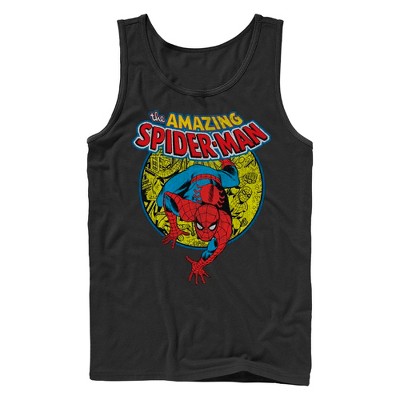 Men's Marvel: Spider-Man Spider-Man Responsibility  Tank Top - Black - Small