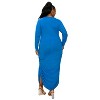 L I V D Women's Sylvia Side Ruched Midi Dress - 3 of 3