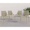 Meridian Furniture,Mykonos Outdoor Patio Dining Chair, Set of 4 - 2 of 4