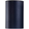 Possini Euro Design Modern Outdoor Wall Light Sconce Black Metal Hardwired 5" LED Fixture for Bedroom Bathroom Vanity Living Room - 2 of 4