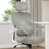 Okak Ergonomic Office Chair with Flip-Up Armrest, Desk Chair with Adjustable Lumbar Support, Computer Chair for Home, Office - 4 of 4