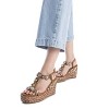 XTI Women's Jute Wedge Sandals 143999 - 3 of 4