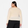 Women's Long Sleeve Seamless Squareneck Blouse - Wild Fable™ - 3 of 3