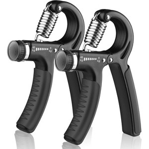 Forearm Strengthener & Hand Grip Trainer, Adjustable 11-132 Lbs Resistance for Muscle Building, Injury Recovery - 1 of 4
