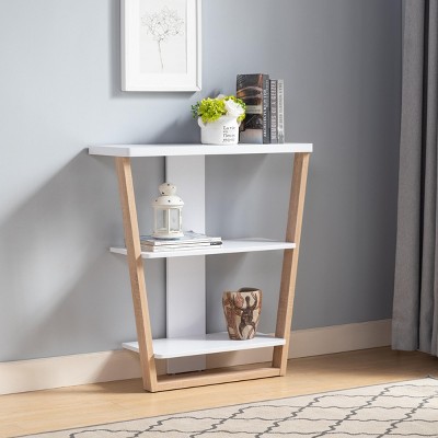 Syemin Console Tables Narrow Console Table Sofa Table, Behind Couch Table, Long Entryway Tables Hallway Entryway Foyer, White, 31.25"*11.5"*33.75"