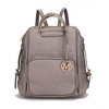 MKF Collection Torra Milan “M” Signature Trendy Spacious Backpack by Mia K - 2 of 4