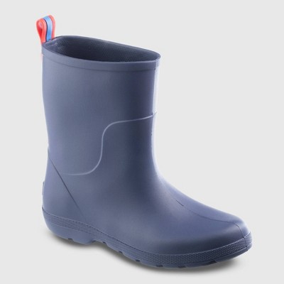 Kids' Totes Cirrus Charley Rain Boots - Navy 4-5