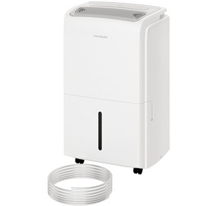 hOmeLabs 40 Pint Dehumidifier with Pump for up to 6,000 Sq Ft Rooms (MAX 104 Pint at 95°F, 90% RH) – For Medium to Large Rooms and Basements - 1 of 4
