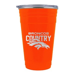 NFL Denver Broncos 22oz Rally Cry Tailgater Tumbler - 1 of 2