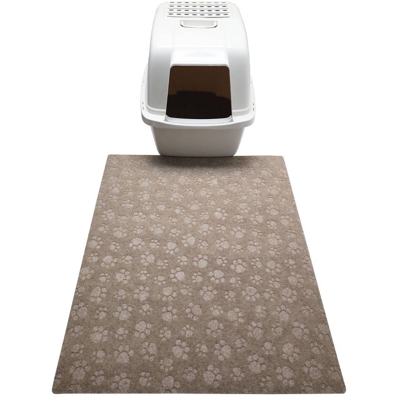 Drymate 28&#34; x 34&#34; Cat Litter Trapping Mat - Taupe, 5 of 7