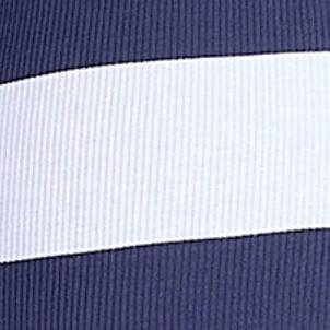 navy & white stripes