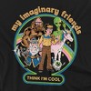 Men's Steven Rhodes My Imaginary Friends Crewneck Sweatshirt - 2 of 4