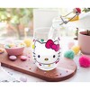 Silver Buffalo Sanrio Hello Kitty "You Had Me At Hello" Glitter Stemless Wine Glass | 20 Ounces - 4 of 4