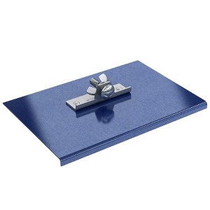Bon Tool 22-744 Walk Edger - Blue Steel 9-inch X 6-inch - 1/8-inch Radius 1/4-inch Lip - 1 of 3