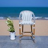 California Counter Stool With Arms - Indoor/Outdoor - PAT7533 - Safavieh - 3 of 4