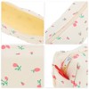 Unique Bargains Simple Floral Style Drawstring Makeup Bag Polyester 1 Pc - 3 of 4