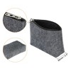 Unique Bargains Office Felt Stationery Storage Zipper Pen Pencil Bag - image 4 of 4