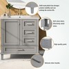 TIRAMISUBEST 30" Bathroom Vanity with Ceramic Sink, Modern Bathroom Vanity Cabinet with a Soft Closing Door and 3 Drawers, Solid Wood Frame - 4 of 4