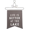 Pavilion Gift Company - At the Lake - 14" x 16" Banner - Wall Sign Panels - 4 of 4