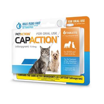 CapAction Flea Treatment for Cats - 2-25lbs