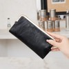 FATMOON Vintage Women’s Bifold Wallet Clutch with Kiss-Lock & Zip Coin Pocket - Slim PU Leather Purse for Daily Use - 2 of 4