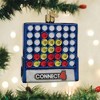 Old World Christmas 3.5 Inch Connect 4 Hasbro Colors Grid Tree Ornaments - 3 of 3