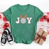 Simply Sage Market Women's Joy Reindeer Short Sleeve Graphic Tee - 3 of 4