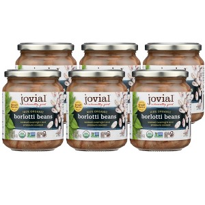 Jovial Organic Borlotti Beans - Case of 6/13 oz - 1 of 4
