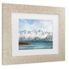 Trademark Fine Art Philippe Sainte Laudy In The Middle of The Blue Matted Framed Art - 3 of 4