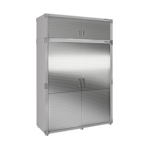 Seville Classics UltraHD 2-Piece Extra-Wide Storage Cabinet Set, 60" x 24" - 1 of 4