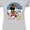 Women's - Disney - Alpine Mickey Fitted Graphic T-Shirt - 2 of 3
