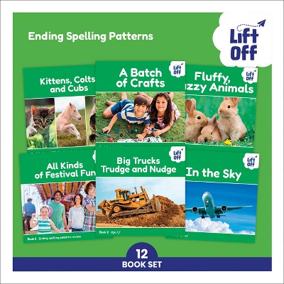 Phonic Books Lift-Off Readers Ending Spelling Patterns - (Phonic Books Lift Off) (Mixed Media Product)