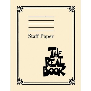 Hal Leonard The Real Book - Staff Paper - 1 of 3