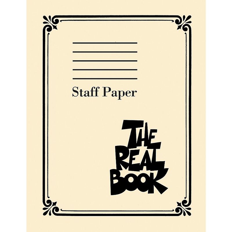 Hal Leonard The Real Book - Staff Paper, 1 of 4